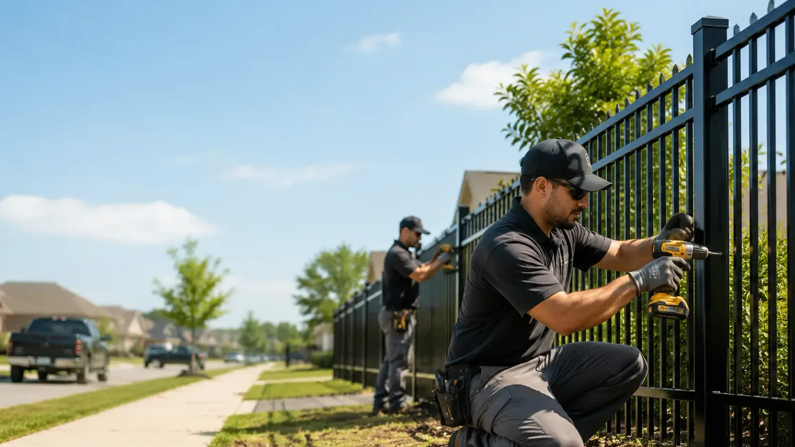 Metal Fence Installation in Kaplan, LA